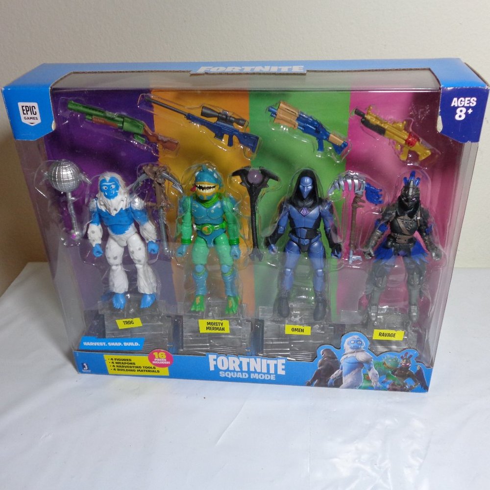 Jazwares Fortnite 4 Action Figures 16 Pcs. Pack